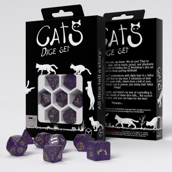 Purrito Cats Dice Set (B&N Exclusive)