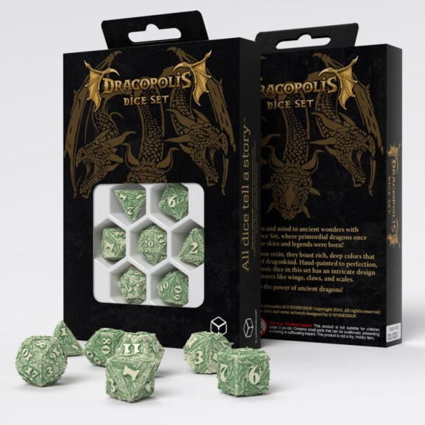 Dracopolis Dice Set The Andean Longneck by Q Workshop