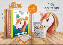 Alternative view 2 of MosaicBox - Unicorn Face