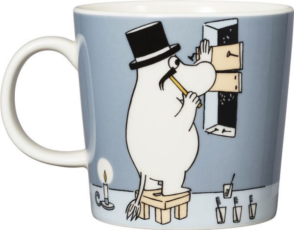 Moomin Mug 10oz Moominpappa Grey