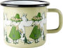 Moomin Enamel Mug 12.5oz Friends