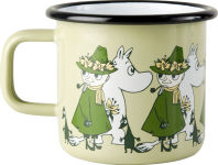 Alternative view 2 of Moomin Enamel Mug 12.5oz Friends