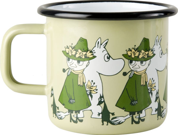 Moomin Enamel Mug 12.5oz Friends