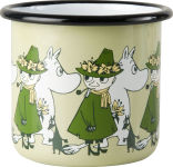 Alternative view 3 of Moomin Enamel Mug 12.5oz Friends