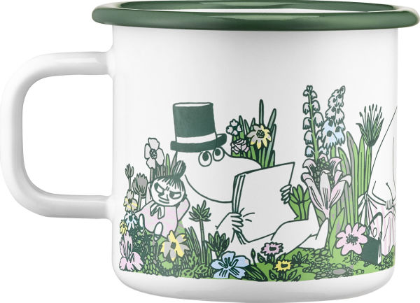 Moomin Enamel Mug 12.5oz In the Garden