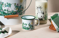 Alternative view 6 of Moomin Enamel Mug 12.5oz In the Garden