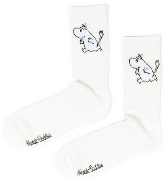 Moomintroll Sport Men Socks - White