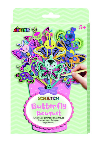 Scratch Butterfly Bouquet