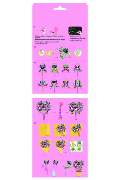 Scratch Butterfly Bouquet