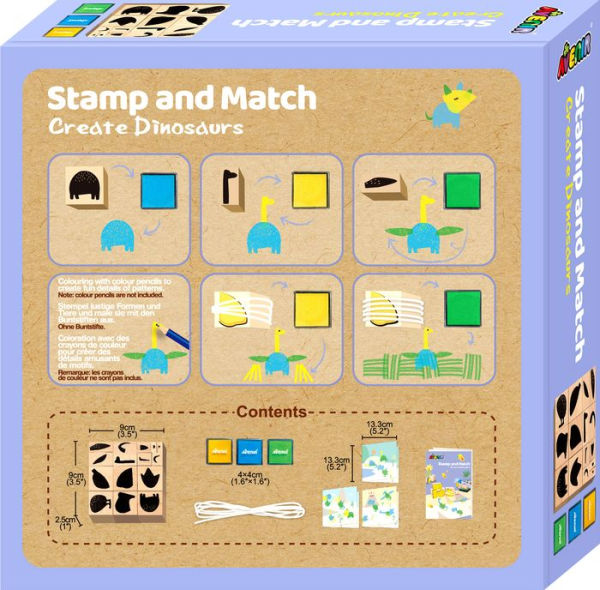 Stamp & Match - Create Dinosaurs