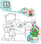 Alternative view 5 of Magic Water Painting Book PRINCESS