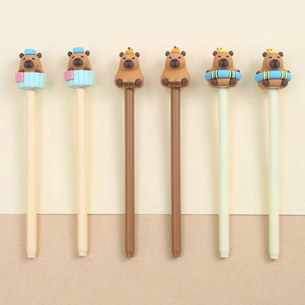 Capybara Gel Pen Assortment