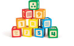 Alternative view 2 of Grip-n-Stack Silicone & Wood Blocks