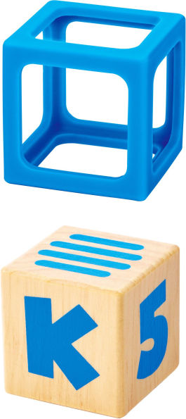Grip-n-Stack Silicone & Wood Blocks