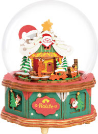 Title: Christmas Town Snowglobe DIY Music Box