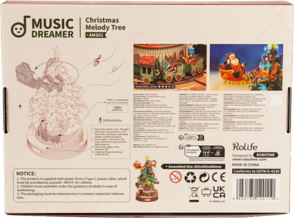 Christmas Tree DIY Music Box