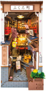 DIY Book Nook Sakura Wine Alley