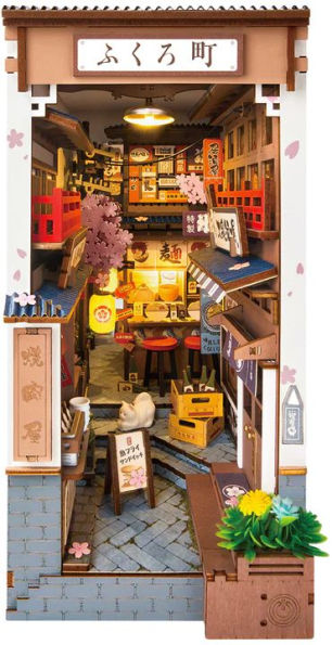 DIY Book Nook Sakura Wine Alley