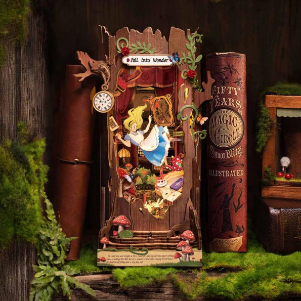 DIY Book Nook Fall Into Wonder