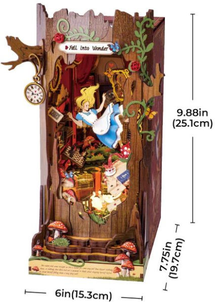 DIY Book Nook Fall Into Wonder