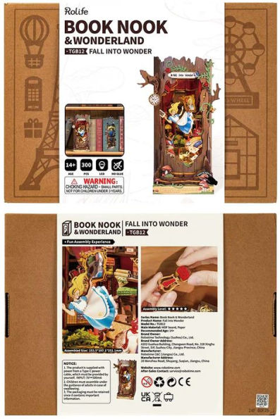 DIY Book Nook Fall Into Wonder