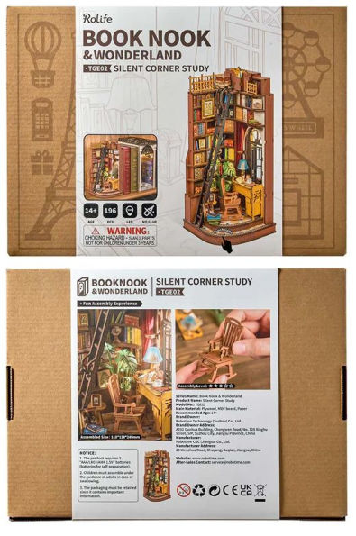 DIY Book Nook Silent Corner Study