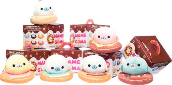 Mamegoma Donut Plush Keychain Blind Box by AQI | Barnes & Noble®