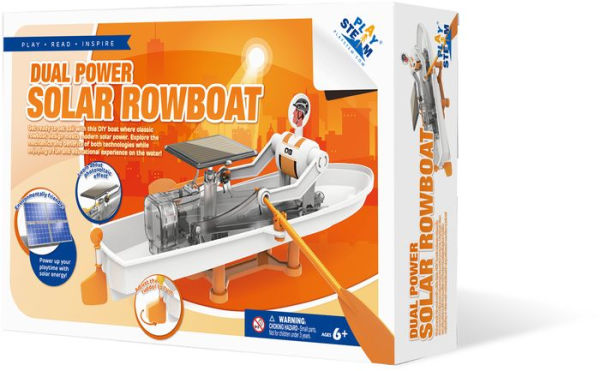 Dual Power Solar Rowboat