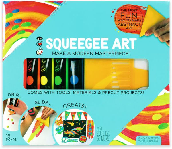 Squeegee Art kit