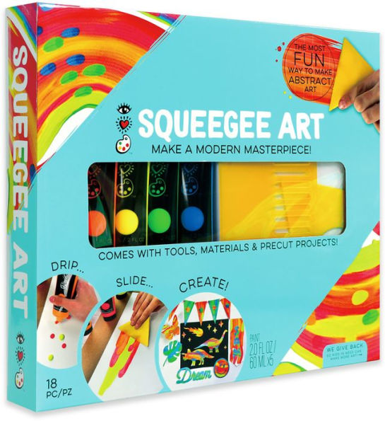 Squeegee Art kit