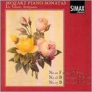 Mozart: Piano Sonatas Nos. 12, 13, 17