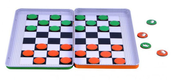 3 Replacement Checker Travel Magnetic Red Game Pieces 