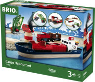 Title: Brio World Wooden Railway Train Set - Cargo Harbour Set