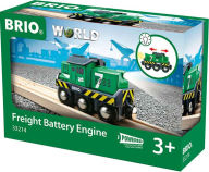 Title: BRIO World Wooden Railway Train Set Freight Battery Engine