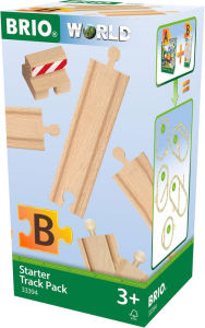 Title: BRIO World Wooden Railway Train Set Starter Track Pack