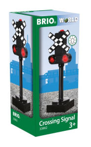 Title: BRIO World Wooden Railway Train Set Crossing Signal