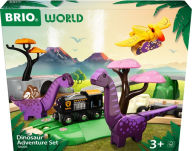 Title: BRIO World Wooden Railway Train Set Dinosaur Adventure Set