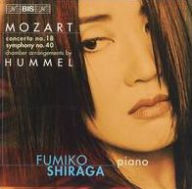 Title: Mozart: Concerto No. 18; Symphony No. 40 (Chamber Arrangements by Hummel), Artist: Fumiko Shiraga