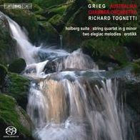 Grieg: Holberg Suite; String Quartet in G minor; Two Elegiac Melodies; Erotikk