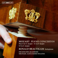 Title: Mozart: Piano Concertos Nos. 8 in C major, 11 in F major, 13 in C major, Artist: Ronald Brautigam