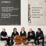 Schumann: Piano Quartet in E flat major, Op. 47; Brahms: Piano Quintet in F minor, Op. 34