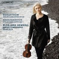 Borgstr¿¿m: Violin Concerto Op. 25; Shostakovich: Violin Concerto No. 1