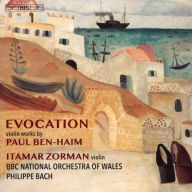 Title: Evocation: Violin Works by Paul Ben-Haim, Artist: Itamar Zorman