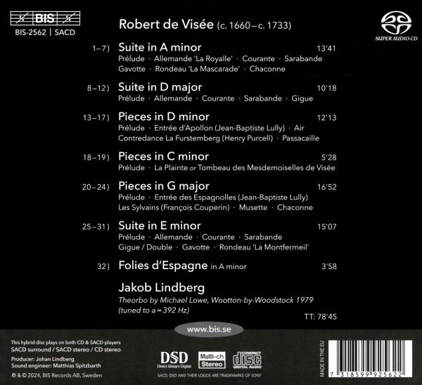 Robert de Visée: Theorbo Solo