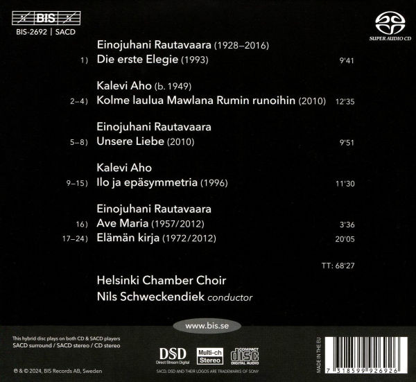 Joy & Asymmetry: Rautavaara, Aho