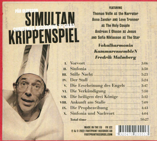 Pär Olofsson: Simultan Krippenspiel - Christmas According to DADA