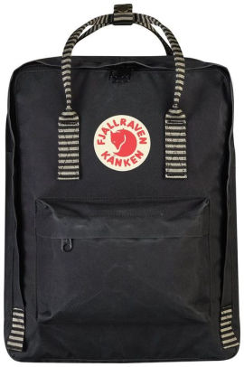 fjallraven kanken fog striped handle backpack