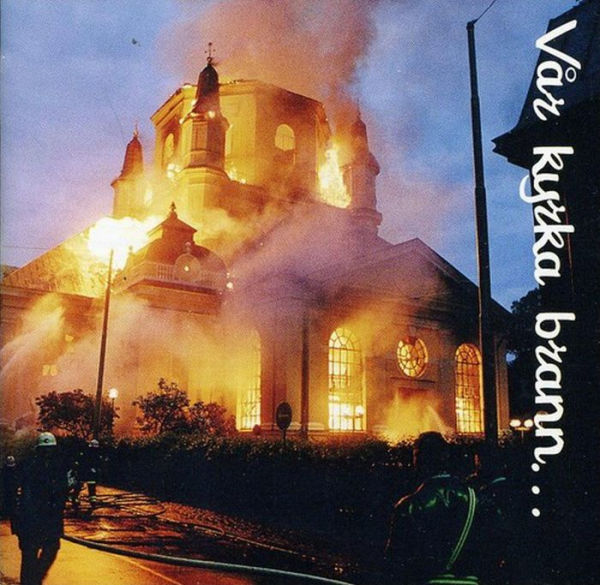 Vår kyrka Brann...