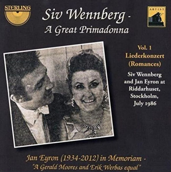 Siv Wennberg: A Great Primadonna, Vol. 1 - Liederkonzert (Romances)