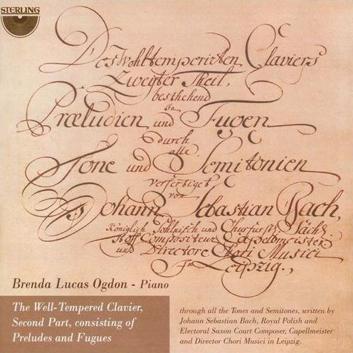 Bach: The Well-Tempered Clavier, Second Part, consisting of Preludes and Fugues